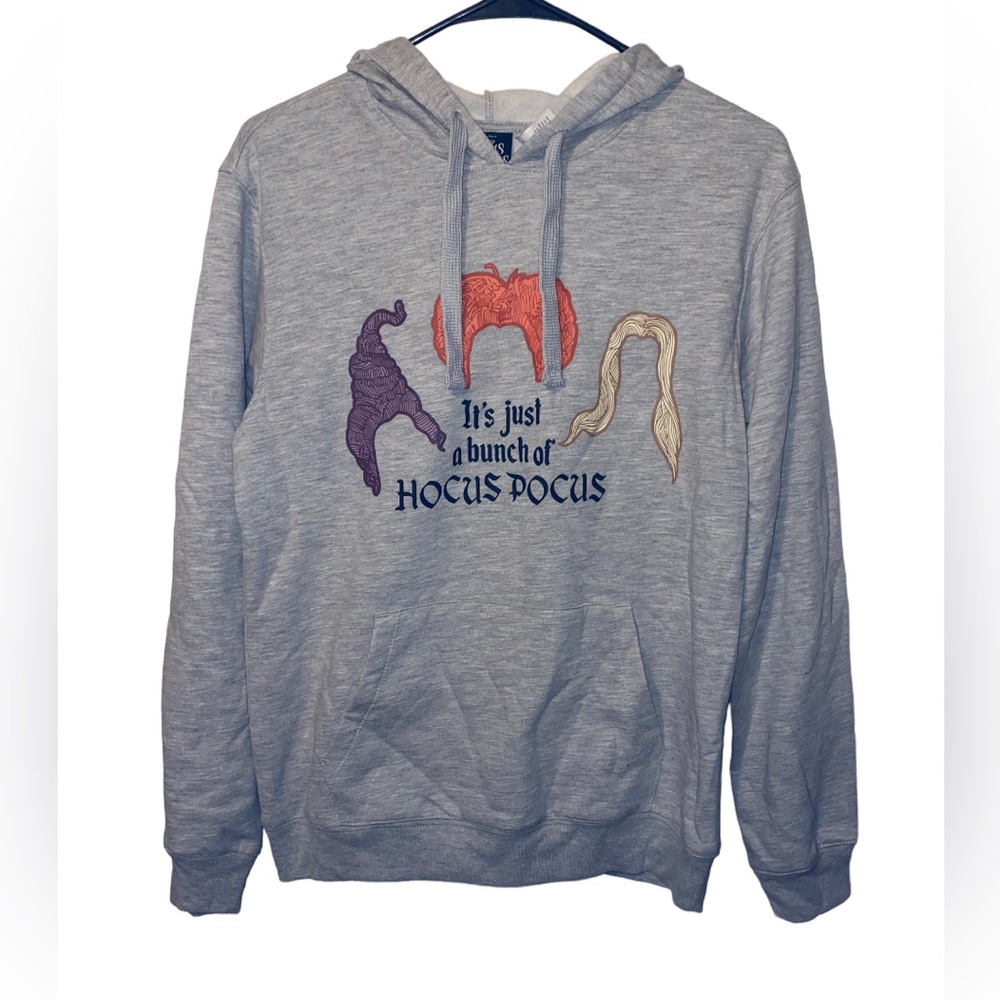 Hocus pocus disney Halloween juniors sweatshirt grey size xs